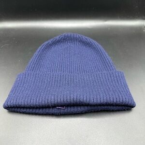Ralph Lauren Purple Label Navy Cashmere Wool Cap